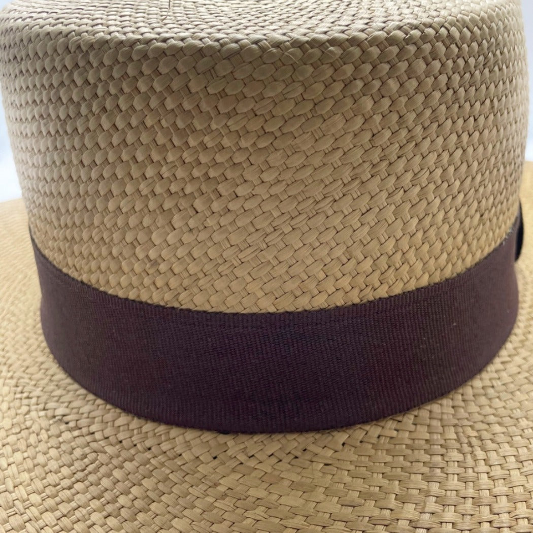 Cordovez Woven Hat Brown- Continente Dorado 